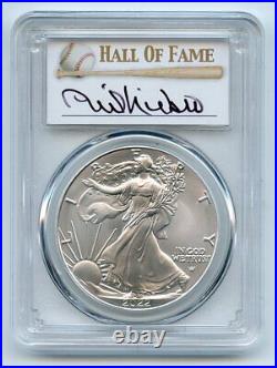 2022 $1 American Silver Eagle 1oz PCGS MS70 First Day of Issue FDOI Phil Niekro