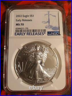 2022 S$1 Eagle Early Releases MS70 Graded by? NGC PERFECT EAGLE