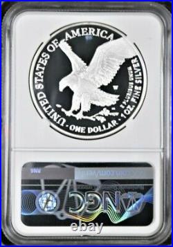 2022 W PROOF SILVER EAGLE, NGC PF70UC, NGC BROWN LABEL, with OGP, IN HAND