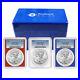 2023_1_American_Silver_Eagle_3pc_Set_PCGS_MS70_Blue_Label_Red_White_Blue_01_mhe
