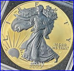 2023 1 Oz Silver American Silver Eagle/Canadian Maple Leaf Gold & Black Platinum