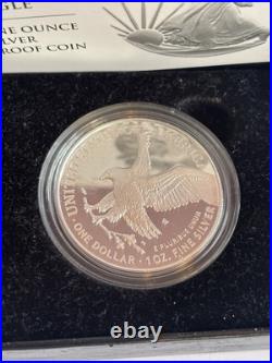 2023 American Eagle, One Ounce Silver Proof Coin, 0.999 Silver. Mint Condition 2023 American Eagle, One Ounce Silver Proof Coin, 0.999 Silver. Mint Condition