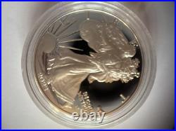 2023 American Eagle, One Ounce Silver Proof Coin, 0.999 Silver. Mint Condition 2023 American Eagle, One Ounce Silver Proof Coin, 0.999 Silver. Mint Condition
