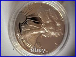 2023 American Eagle, One Ounce Silver Proof Coin, 0.999 Silver. Mint Condition 2023 American Eagle, One Ounce Silver Proof Coin, 0.999 Silver. Mint Condition