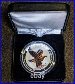 2023 Australian Wedge-Tailed Eagle 1oz Coloured Silver Coin Limited to 1000