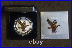 2023 Australian Wedge-Tailed Eagle 1oz Coloured Silver Coin Limited to 1000