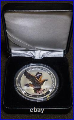 2023 Australian Wedge-Tailed Eagle 1oz Coloured Silver Coin Limited to 1000