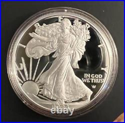 2023 Proof Silver Eagle Congratulations Set with OGP and COA