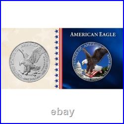 2023 Silver Eagle Capitol Silver Coin USA 1oz ST in Color
