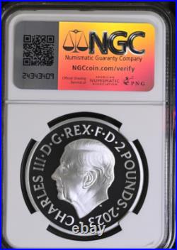 2023 Silver Proof £2 Two Pound NGC PF70 1oz Lion & Eagle Great Britain 2023 Silver Proof £2 Two Pound NGC PF70 1oz Lion & Eagle Great Britain