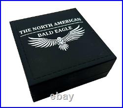 2023 Sioux Nation North American Bald Eagle UHR Antiqued 1 oz Silver Coin