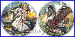 2023 US Eagle Zombie Apocalypse Edition 1 oz Silver Coin