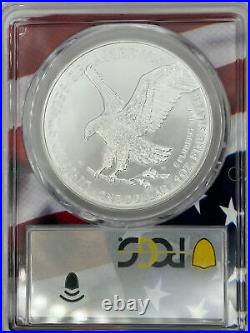 2023-W American Silver Eagle PCGS MS70 First Strike-45th President