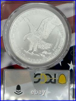 2023-W American Silver Eagle PCGS MS70 First Strike-45th President