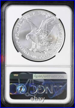 2023 w burnished silver eagle ngc ms70 first day of issue mtn label in hand 2023 w burnished silver eagle ngc ms70 first day of issue mtn label in hand
