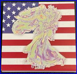 2024 1 Oz. 999 Silver American Silver Eagle Holographic WithColorized USA Flag