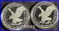 2024 2 x 1 Oz 999 American Silver Eagle May the Fourth Cosplay Jedi Star Wars