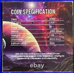 2024 2 x 1 Oz 999 American Silver Eagle May the Fourth Cosplay Jedi Star Wars