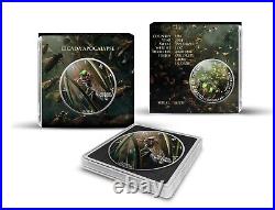 2024 America Eagle Cicada Apocalypse 1 oz Silver Colorized Glow in the Dark Coin