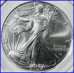 2024 American Silver Eagle CAC MS-70 2nd in Series Louis Palafoutas Signed