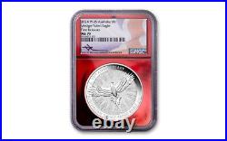 2024 Australia Wedge Tailed Eagle Red Label 1 oz Silver NGC MS70 Mercanti signed