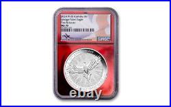 2024 Australia Wedge Tailed Eagle Red Label 1 oz Silver NGC MS70 Mercanti signed