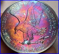 2024 Monster Toned 1 OZ American Silver Eagle