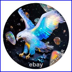 2024 Silver Eagle. 999 Silver Coin Opal Edition October 2024 Silver Eagle. 999 Silver Coin Opal Edition October