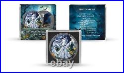 2024 U. S. Eagle Halloween Ghost Night Edition 1 oz Silver Coin 300 Mintage