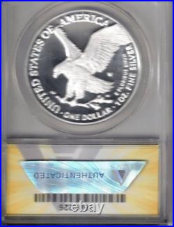 2024 West Point Proof Silver Eagle ANACS PF69 One Dollar Coin