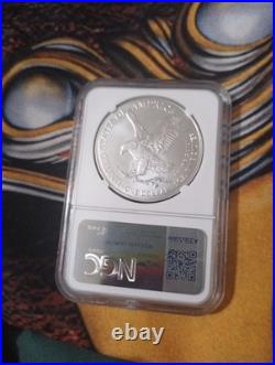 2025 American Silver Eagle NGC MS-70 Early Release Gaudioso Signed EA115