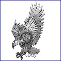 2025 Cameroon Antique Steampunk Mech Eagle 2 oz Silver Coin Steampunk Allegiance 2025 Cameroon Antique Steampunk Mech Eagle 2 oz Silver Coin Steampunk Allegiance