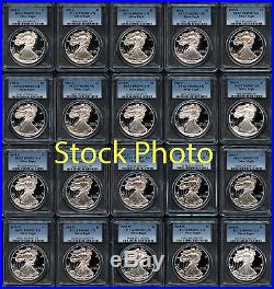 20 Coin Lot 1986-2005 Proof Silver Eagle Short Set All PCGS PR-69DCAM -147624