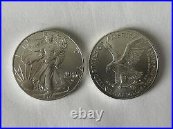 20 x 1oz 999 2023 American Silver Eagles 999 Silver US Mint Sealed Tube #2