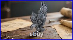2 Oz Silver Coin 2025 Cameroon Steampunk Allegiance Series Mech Eagle Antiqued