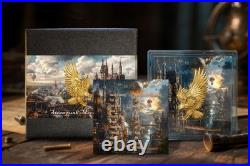 2 Oz Silver Coin 2025 Cameroon Steampunk Allegiance Series Mech Eagle Gold Gild 2 Oz Silver Coin 2025 Cameroon Steampunk Allegiance Series Mech Eagle Gold Gild