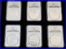 30 Year Set Silver Eagles 1986-2015 NGC MS 69 Deluxe Display Case GORGEOUS