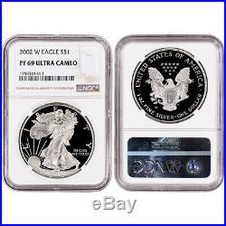 32-pc. 1986 2018 American Silver Eagle Proof Complete Date Set NGC PF69 UCAM