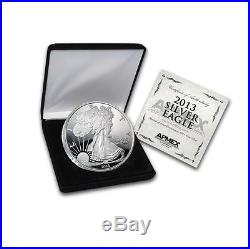 4 oz 2013 999 Silber Silver Eagle m. Box & CoA m. Zertifikat NEU sehr SELTEN