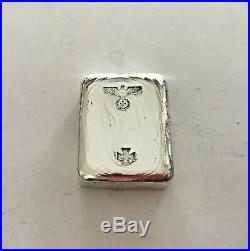 5oz SILVER hand poured bar 9995 Imperial German Eagle iron cross + free gift