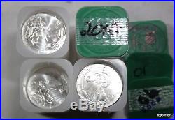73 American Silver Eagles 31 2001 roll of 20 2006 and roll of 20 2010 3 DAY SALE