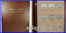 AMERICAN SILVER EAGLE Collection (1986-2016) Complete Set 31 Coins Dansco