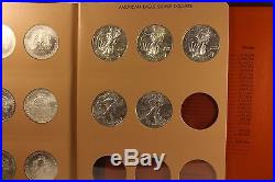 AMERICAN SILVER EAGLE Collection (1986-2017) Complete Set 32 Coins Dansco