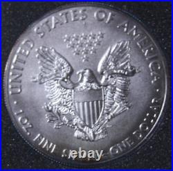 America 1 oz 2014 American Silver Eagle #F6408 Walking Liberty Black Ruthenium
