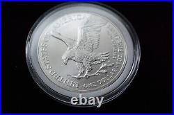 America Israel Friendship American Silver Eagle 1oz. 999 Silver Dollar Coin