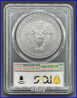American 2021 $1 Graded Silver Eagle Type-1 Last Day Production Dollar PCGS MS70