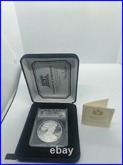 American Eagle 1 OZ Silver Proof 2019 PR70 ANACS Authentication USA Silver Coin