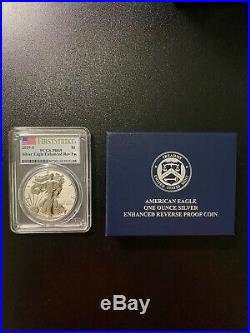 American Eagle 2019 One Ounce Silver Enhanced Reverse Proof Coin PCGS FS PR69