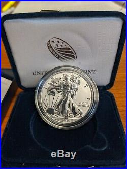 American Eagle 2019-S One Ounce Silver Enhanced Reverse Proof Coin CONFIRMED