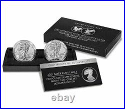 American Eagle 2021 Silver Reverse Proof Designer Edition NGC PF70 W Type 1